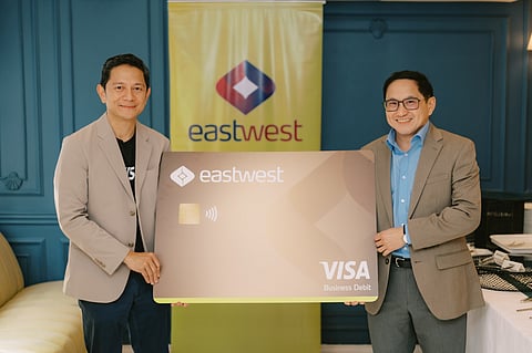 (FROM L-R) Sid Bada, VISA Head of Clients, and Jerry Ngo, EastWest CEO 