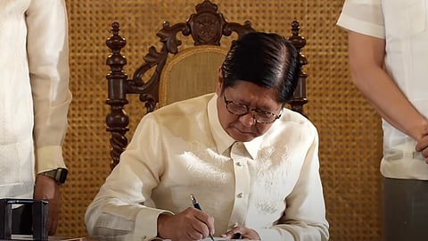 Marcos signs Lifelong Learning Development Framework Act to boost skills and education