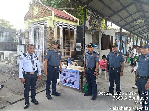 700 personnel deployed to secure Parañaque cemeteries for Undas 2025