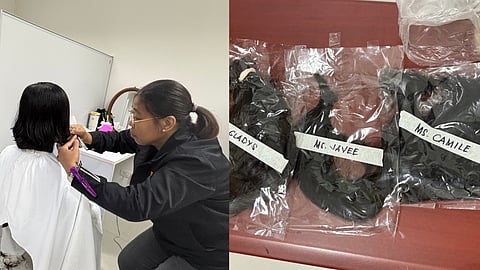 Emphasis Salon gives back through ISHAir Your Hair 