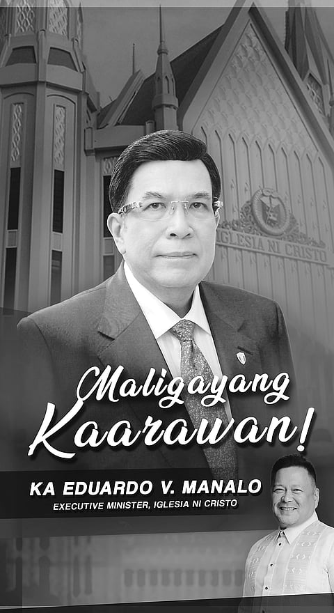 Maligayang kaarawan! Ka Eduardo Manalo