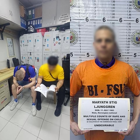 Norwegian wanted for child abuse nabbed in Manila