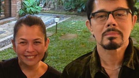 Lotlot de Leon and Christopher de Leon