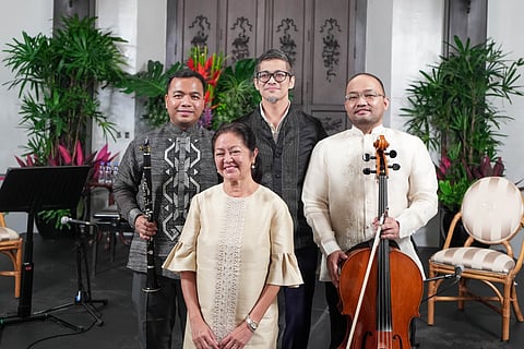 Dingdong Fiel, Gerry Graham Gonzales, Jayson Rivera and First Lady Louise Araneta-Marcos.