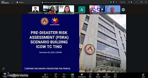 OCD-6 on full alert as Typhoon Tino nears Panay Island.