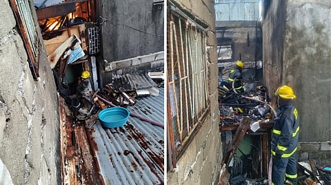 At least five houses are razed by the blaze which hit a residential area along Purok 1, Silverio in Barangay San Isidro, Parañaque City early Sunday morning. Authorities said that the fire started on the second floor of a three-story house. 