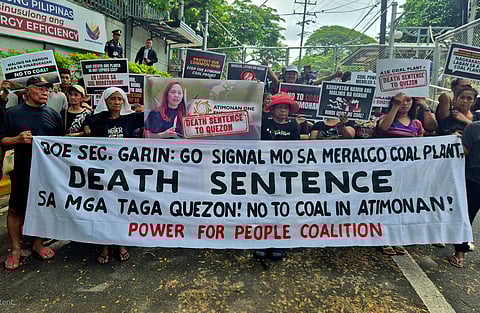 Quezon groups, church leaders sue DOE chief over coal project