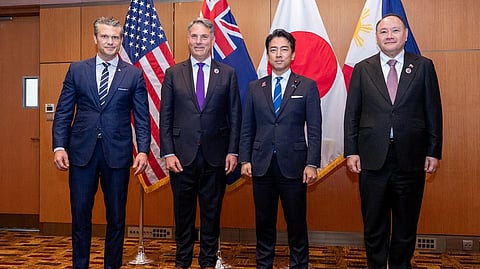 Quad defense chiefs meet to boost 
Indo-Pacific security
