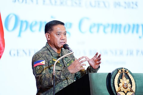 IN CASE OF WAR: AFP told to hold
line for 30 days