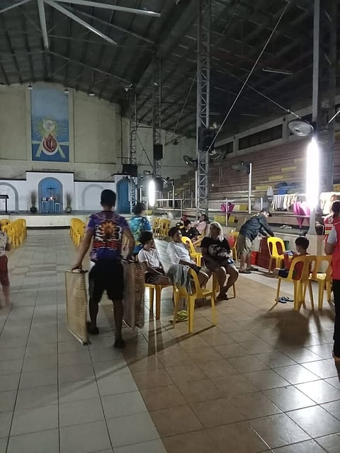 Hundreds of residents undergo preemptive evacuation to barangays in Iloilo City as authorities prepare for possible flooding.
