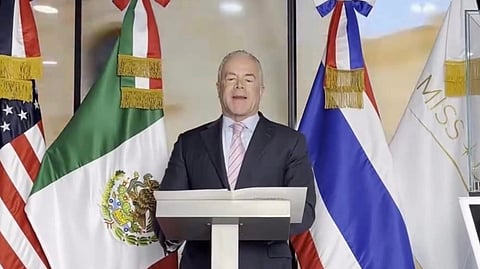 Miss Universe Organization President Raul Rocha delivers official statement 