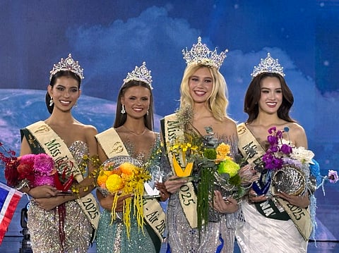 Natalie Puskinova of Czech Republic crowned Miss Earth 2025 in historic 'Silver Lining' edition