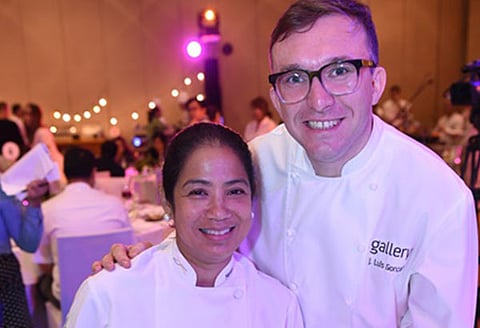 
2015 photo shows chefs Margarita Fores and Chele Gonzalez, now both Michelin Guide recognition recipients