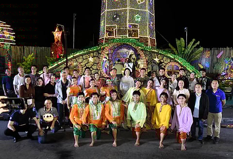 The Northern Luzon Command (NOLCOM) of the Armed Forces of the Philippines (AFP) presented their Belen at the 18th Belenismo sa Tarlac City 2025 on November 4, 2025.