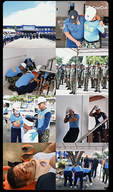 DRILL READY | Ready for anything! PRO3 conducts its 4th Quarter NSED, ensuring over 1,000 participants are equipped to respond effectively in the event of an earthquake. | Franco Regala