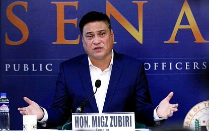 Senate Majority Leader Juan Miguel Zubiri 