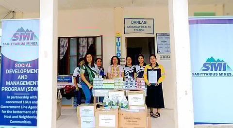 SMI donates medicines to support community health in Tampakan