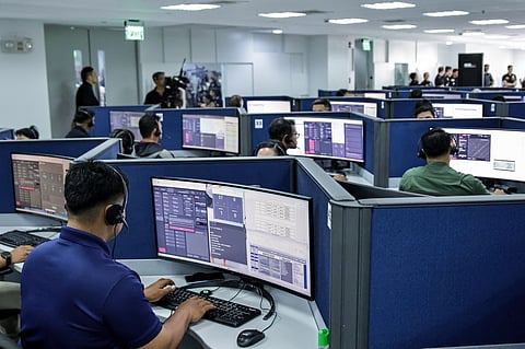 THE Unified 911 Command Center in Action.  