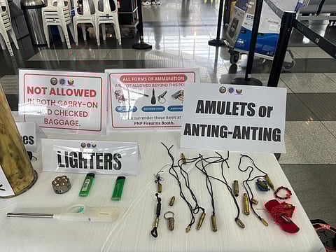 OTS warns vs bullet, “anting-anting” souvenirs