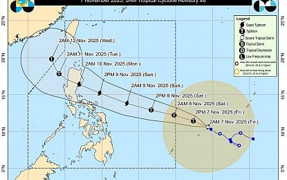 PAGASA warns of heavy rain across Luzon, Visayas Sunday