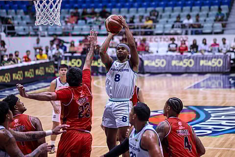 
SCHONNY Winston and Converge hang tough to pull off a 99-94 win over Blackwater in the PBA Season 50 Philippine Cup on Saturday.