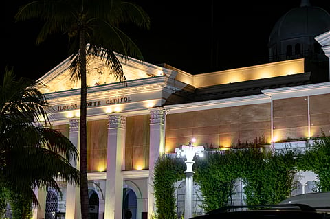 AS typhoon 'Uwan' nears Luzon, precautionary measures are underway across Ilocos Norte. The provincial capitol has reinforced its windows with plywood to withstand strong winds, while nearby businesses and restaurants are securing glass panels and storefronts ahead of the storm’s expected landfall.