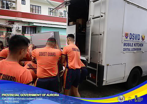 The Provincial Government, govt agencies and the local government units of Aurora are continuing disaster operations all over the province as Super Typhoon "Uwan" looms on November 9, 2025.