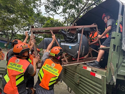 Army intensifies relief, clearing ops for  #UwanPH-affected residents