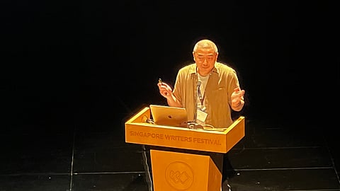 Speculative fiction author Ken Liu.