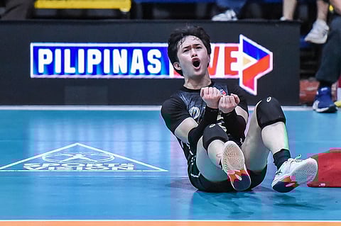 
JOSH Ybañez is serving as the engine that keeps UST-Gameville going in the 2025 Spikers’ Turf Invitational Conference.     