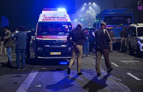 Indian capital car blast kills at least eight