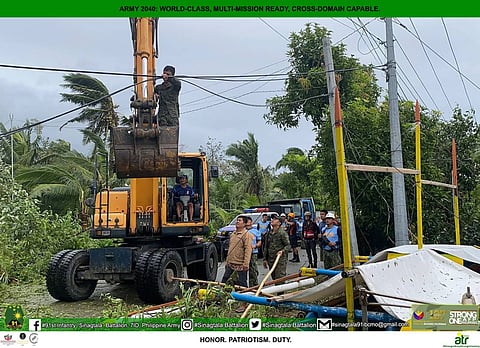 Bayanihan continues to flourish in the hearts of the Filipinos as government agencies continue their Humanitarian Assistance and Disaster Response (HADR) operations across affected municipalities in the province of Aurora, lifting the renowned tourist destination province back on its feet.
