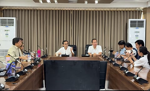 
PUBLIC Works Secretary Vince Dizon (third from left) calls for immediate action on the Cebu Flood Control Masterplan, following President Ferdinand Marcos Jr.’s directives. The DPWH will work with former Secretary Rogelio ‘Babes’ Singson and agencies like National Irrigation Authority and Department of Environment and Natural Resources to finally get the plan done right.
