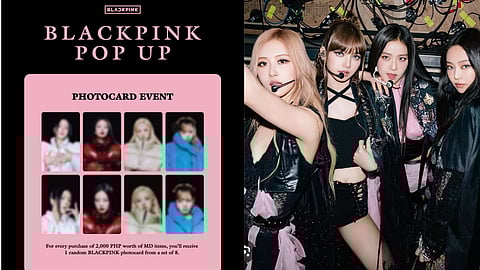 BLACKPINK pop up store is coming in Manila.