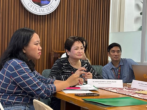 Provincial Health Officer Dr. Maria Quíñon leads the Iloilo Provincial Local AIDS Council in a meeting on Tuesday to discuss pressing issues on HIV prevention and control measures in the province.