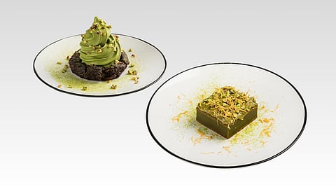 A collision of trends: Matcha and Dubai Chocolate