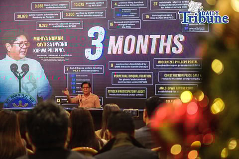"DON'T just blame flood control mess," President Ferdinand Marcos Jr. said on Thursday, 13 November. He stated that there are multiple factors why the Philippines economic performance suffered in the third quarter.