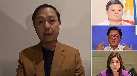 Bombshell In a video statement that rocked Friday, 14 November, former Ako Bicol Partylist Rep. Zaldy Co linked President Ferdinand ‘Bongbong’ Marcos Jr. (middle right), former House Speaker Martin Romualdez, Undersecretary Adrian Carlos Bersamin (top right) and Budget Secretary Amenah Pangandaman (bottom right) of orchestrating alleged ‘insertions’ worth P100 billion in the 2025 national budget.  