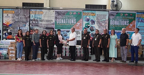 BuCor donates goods to Typhoon Uwan victims