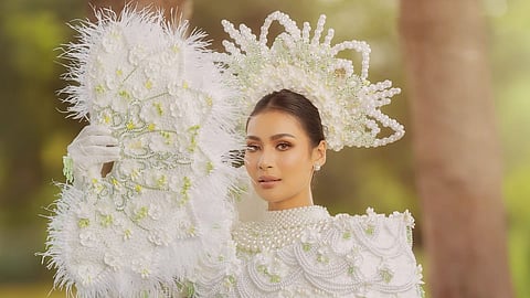 Myrna Esguerra in her National Costume for this years Miss International 