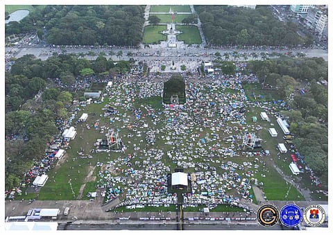 Day 1 of the INC rally.