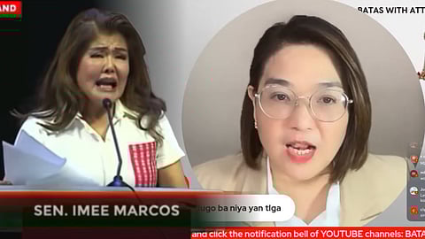 Imee’s claim of brother’s cocaine use called ‘desperate move’ says Castro