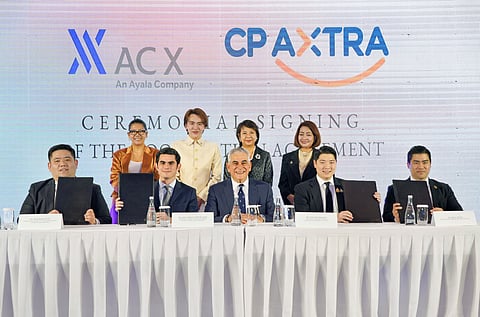 ACX Holdings and CP AXTRA expand their partnership to explore development of new businesses and co -investments in the Philippines and Thailand.