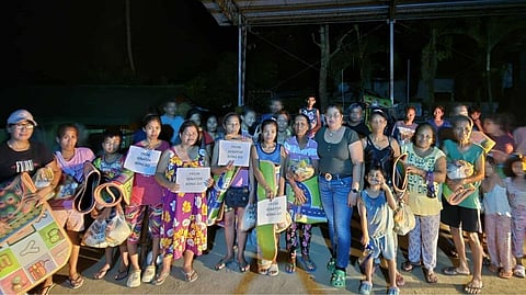 La Castellana residents receive needed aid