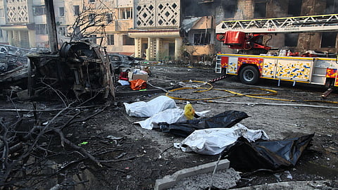 Russian attack kills nine in western Ukraine