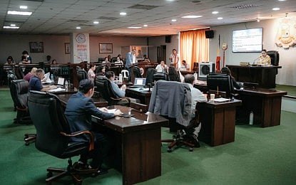 Members of the Iloilo Provincial Board deliberate and approve the province’s PHP6.88-billion budget for 2026 during their regular session on Tuesday (Nov. 18, 2025). The allocation includes PHP5.53 billion for the General Fund and PHP1.35 billion for the Local Economic Enterprise.