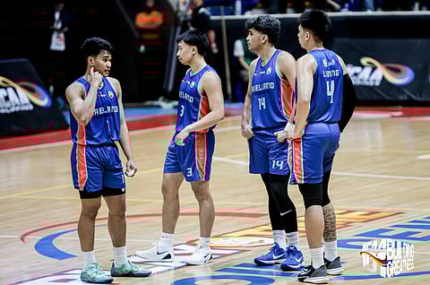 NCAA Season 101. November 19, 2025. Arellano Chiefs against the LPU Pirates. 