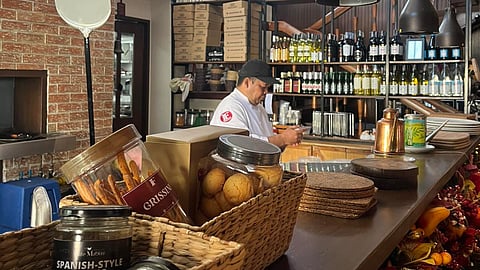 Francesco’s evokes a rustic, European vibe.