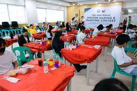 Youth art against drugs The Navotas Anti-Drug Abuse Council holds a poster-making and painting contest for Drug Abuse Prevention and Control Week, highlighting the theme ‘Health is Valued, Drugs are Shunned.’