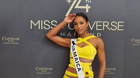 Miss Universe Jamaica 2025 Dr. Gabrielle Henry. 